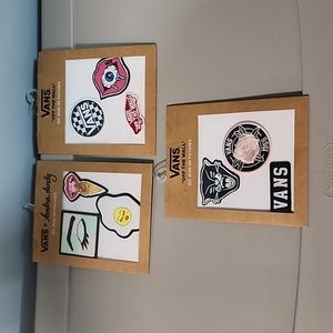 Vans "Off The Wall" DIY Iron On Patches 3 Count